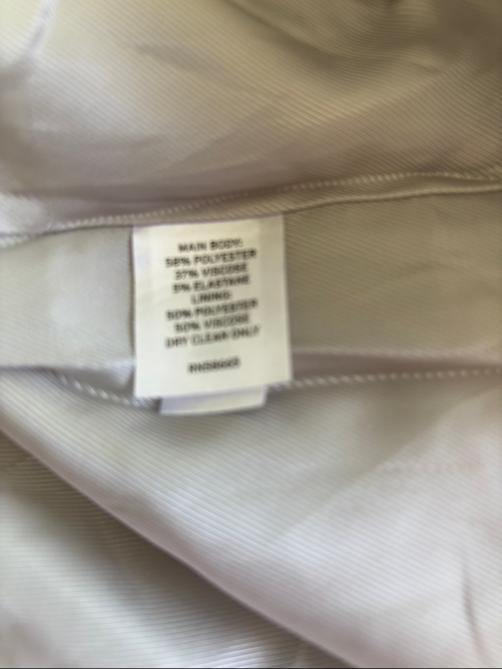 Nordstrom Light Gray Women’s Tailored Blazer - Picture 6 of 6